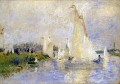 Regatta in Argenteuil Pierre Auguste Renoir